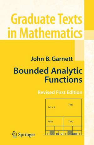 Bounded Analytic Functions de John Garnett