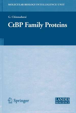 CtBP Family Proteins de G. Chinnadurai