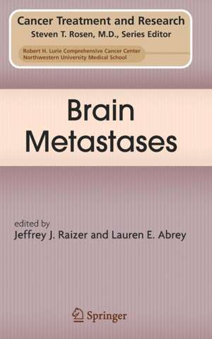 Brain Metastases de Jeffrey J. Raizer