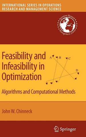 Feasibility and Infeasibility in Optimization:: Algorithms and Computational Methods de John W. Chinneck