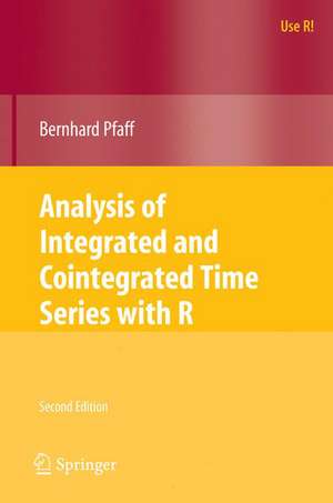 Analysis of Integrated and Cointegrated Time Series with R de Bernhard Pfaff