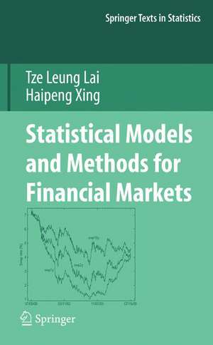 Statistical Models and Methods for Financial Markets de Tze Leung Lai