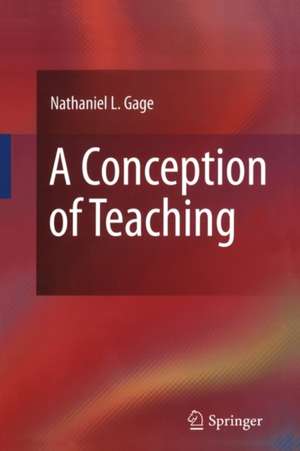 A Conception of Teaching de Nathaniel L. Gage