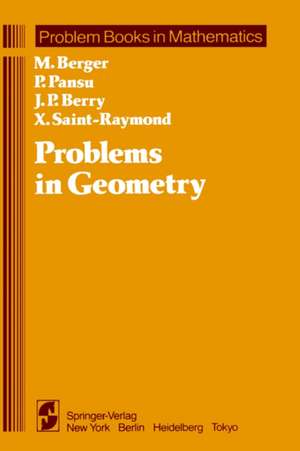 Problems in Geometry de Marcel Berger