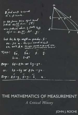 THE MATHEMATICS OF MEASUREMENT de Roch-E