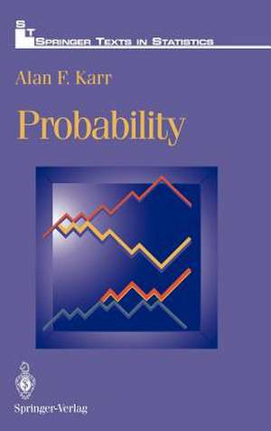 Probability de Alan F. Karr