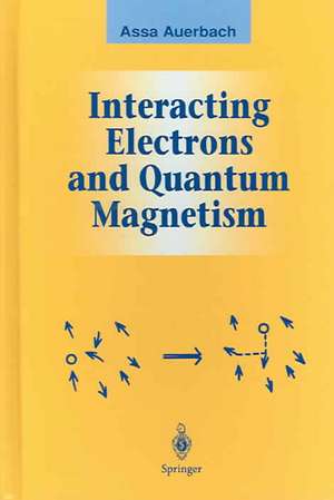 Interacting Electrons and Quantum Magnetism de Assa Auerbach