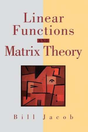 Linear Functions and Matrix Theory de Bill Jacob