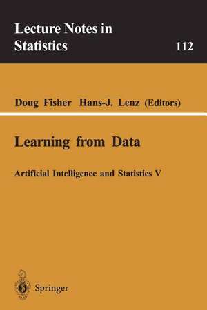 Learning from Data: Artificial Intelligence and Statistics V de Doug Fisher