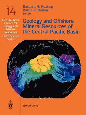 Geology and Offshore Mineral Resources of the Central Pacific Basin de Barbara H. Keating