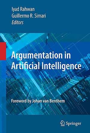 Argumentation in Artificial Intelligence de Iyad Rahwan