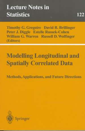 Modelling Longitudinal and Spatially Correlated Data de Timothy G. Gregoire