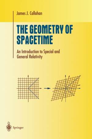 The Geometry of Spacetime: An Introduction to Special and General Relativity de James J. Callahan