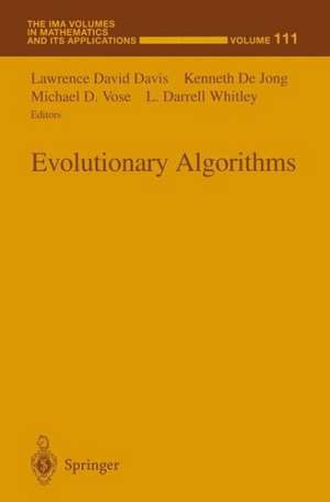 Evolutionary Algorithms de Lawrence David Davis