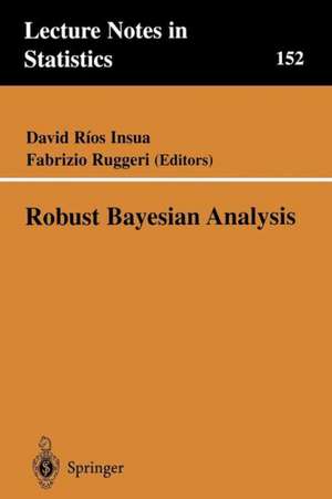 Robust Bayesian Analysis de David Rios Insua