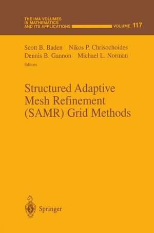 Structured Adaptive Mesh Refinement (Samr) Grid Methods de S. B. Baden