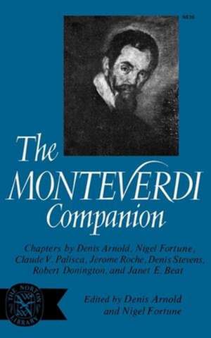 The Monteverdi Companion de Denis Arnold