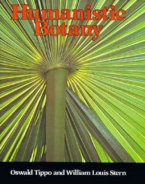 Humanistic Botany de William Louis Stern