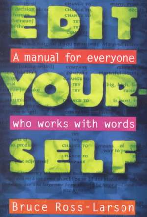 Edit Yourself (ReIssue) de Bruce Ross–larson