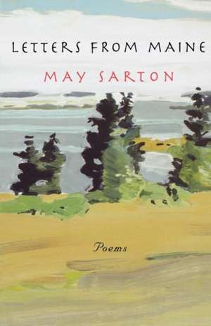 Letters from Maine – Poems Reissue de May Sarton