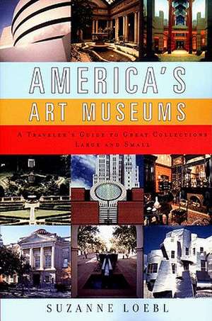 America′s Art Museums – A Traveler′s Guide to Great Collections Large & Small de Suzanne Loebl