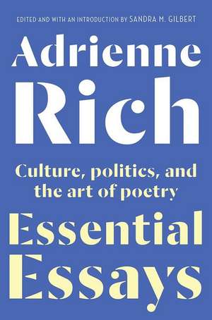 Essential Essays de Adrienne Rich