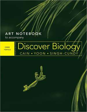 Art Notebook: For Discover Biology, Core Topics Fourth Edition de Michael L. Cain