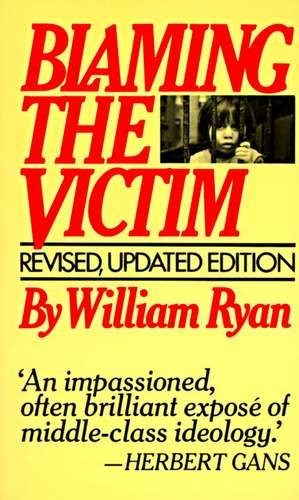 Blaming the Victim de William Ryan