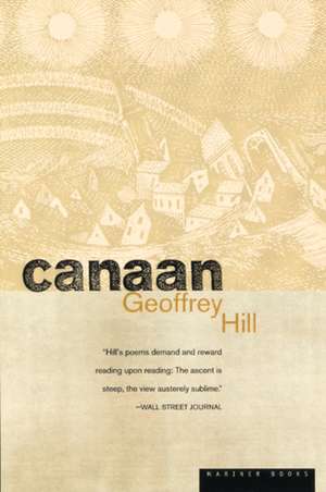 Canaan de Geoffrey Hill