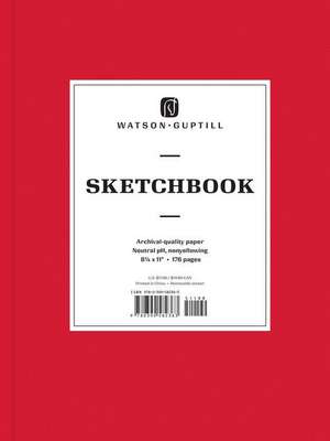 Large Sketchbook (Red) de Watson-Guptill