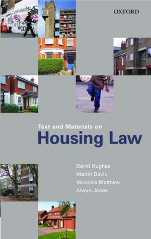 Text and Materials on Housing Law de David Hughes