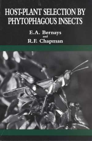 Host-Plant Selection by Phytophagous Insects de Elizabeth A. Bernays