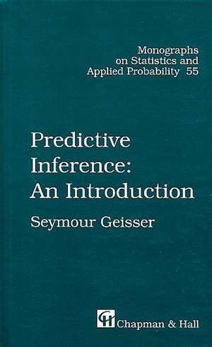 Predictive Inference de Seymour Geisser