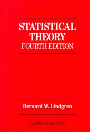 Statistical Theory de Bernard Lindgren