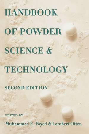 Handbook of Powder Science & Technology de Muhammed Fayed