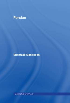 Persian de Shahrzad Mahootian