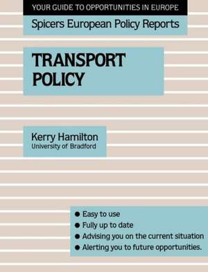 Transport Policy de Kerry Hamilton