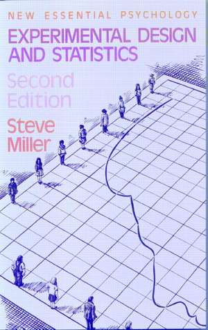 Experimental Design and Statistics de Steve Miller