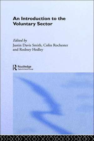 Introduction to the Voluntary Sector de Rodney Hedley