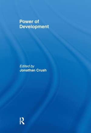 Power of Development de Jonathan Crush