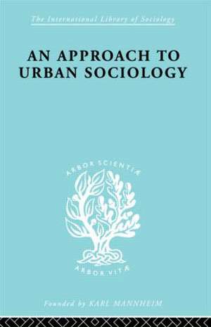 An Approach to Urban Sociology de P.H. Mann