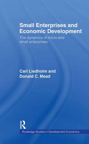 Small Enterprises and Economic Development: The Dynamics of Micro and Small Enterprises de Carl E. Liedholm