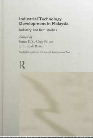 Industrial Technology Development in Malaysia: Industry and Firm Studies de Greg Felker