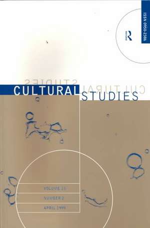 Cultural Studies V13 Issue 2 de Angie Chabram-Dernersesian