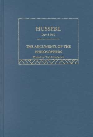 Husserl-Arg Philosophers de David Bell