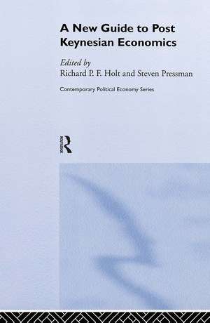 A New Guide to Post-Keynesian Economics de Richard P. F. Holt