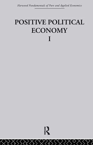 J: Positive Political Economy I de Randall L. Calvert