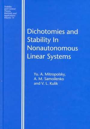 Dichotomies and Stability in Nonautonomous Linear Systems de Yu. A. Mitropolsky