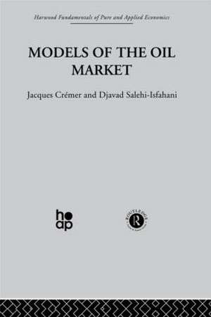 Models of the Oil Market de J. Crémer