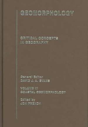 Coas Geom:Geom Crit Conc Vol 3 de Jon French